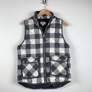 Woolrich Buffalo Plaid Down Vest - Size M